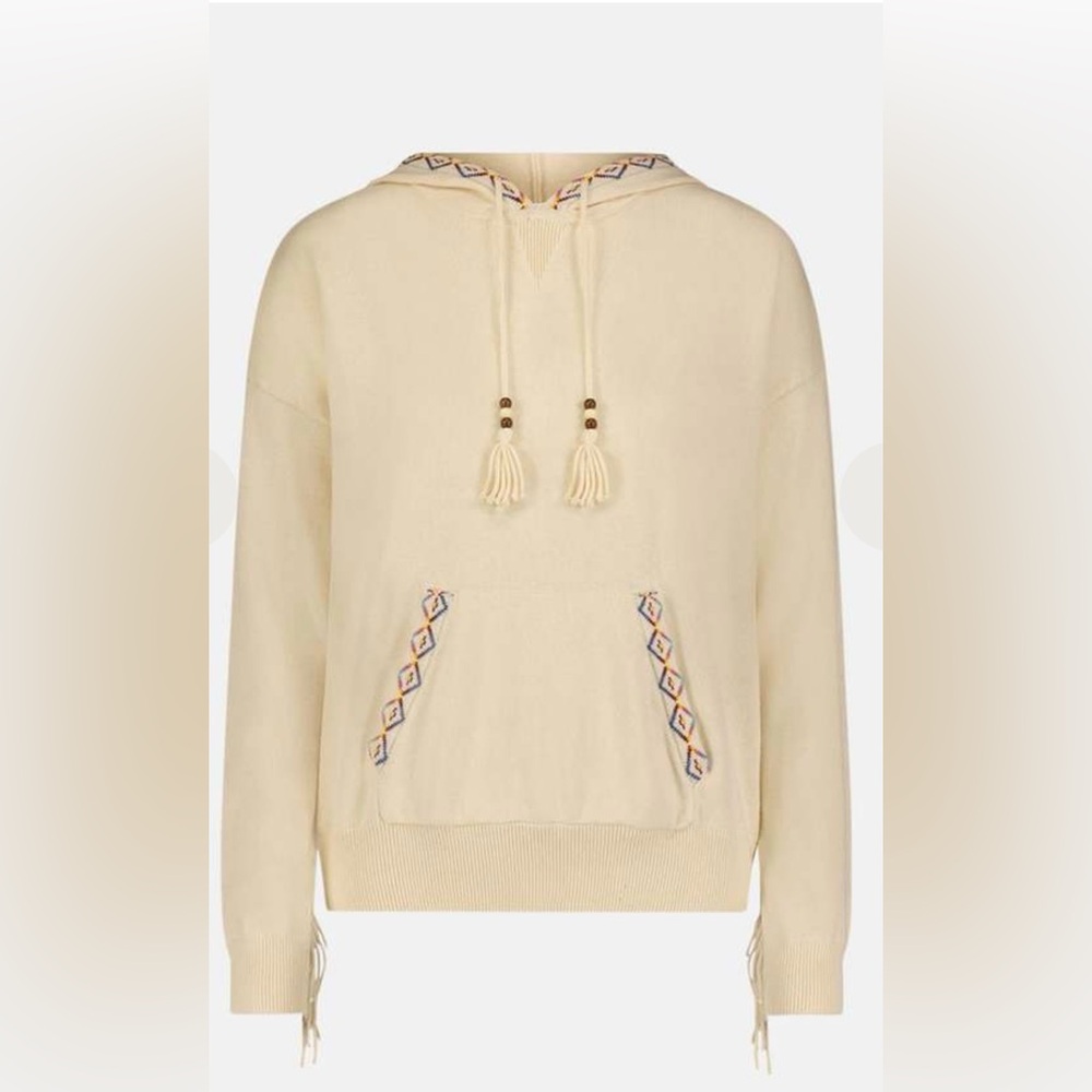 💙 MINNIE ROSE EMBROIDERED FRINGE HOODIE 💙